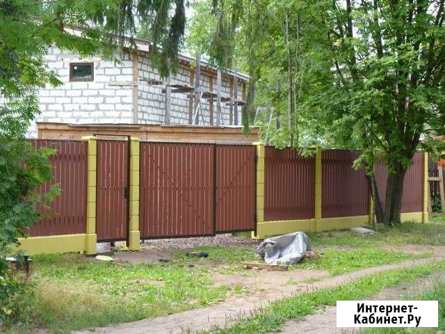 Заборы под ключ Ломоносов - изображение 1