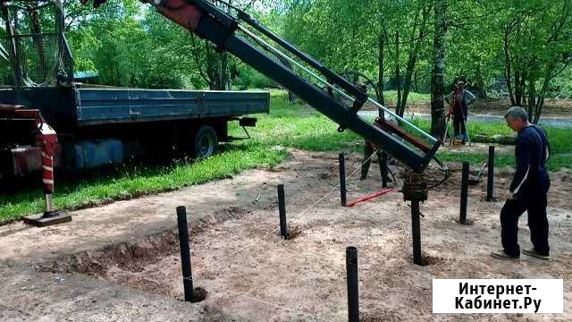 Монтаж винтовых свай Санкт-Петербург - изображение 1