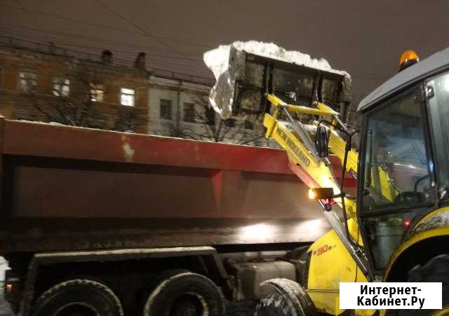Вывоз снега, уборка территории Санкт-Петербург - изображение 1