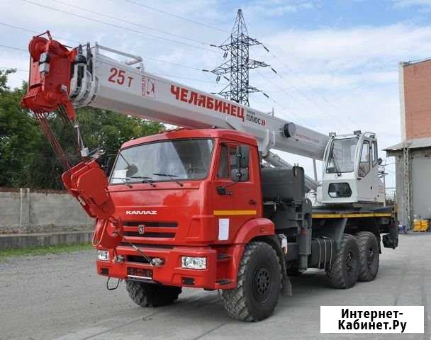 Аренда автомобильного крана кс 55732-28 (25 тн) Новый Уренгой - изображение 1
