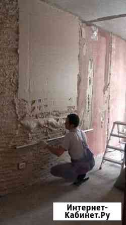 Штукатурка ручного нанесения под обои Казань