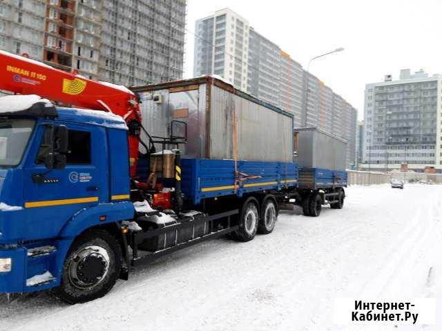 Услуги манипулятора 10т+12тонн Санкт-Петербург - изображение 1