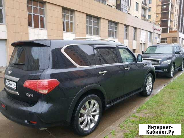 Аренда infiniti QX56 с водителем Казань - изображение 1
