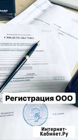 Регистрация ооо, внесение любых изменений в егрюл Хабаровск - изображение 1