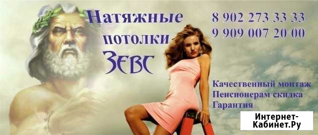 Натяжные потолки зевс Первоуральск - изображение 1