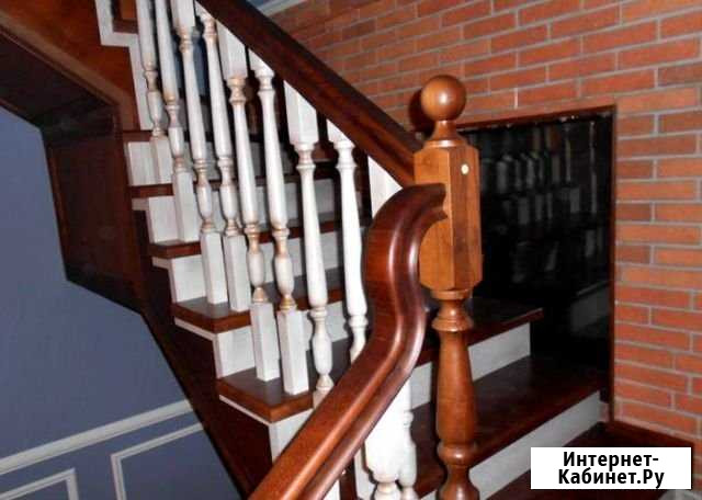 Производство и установка деревянных лестниц Санкт-Петербург - изображение 1