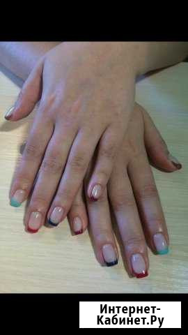 Маникюр, педикюр, наращивание, покрытие гель лаком Москва - изображение 1