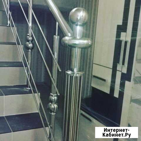 Красивые перила и поручни из нержавеющей стали Славянск-на-Кубани - изображение 1