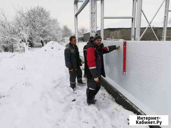 Монтаж сэндвич панелей Краснодар