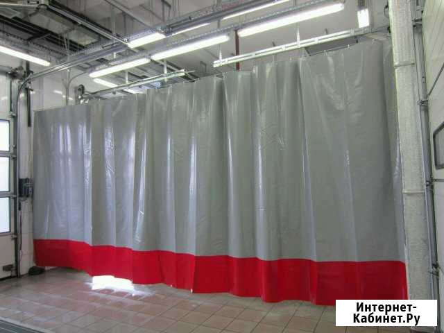 Шторы пвх цветные, прозрачные для автомоек, сто Краснодар - изображение 1