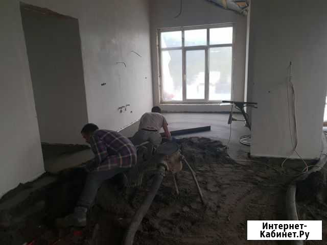 Стяжка пола механизированная (полусухая) Севастополь - изображение 1