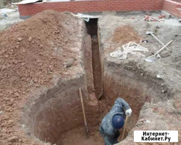 Земляные работы, бетонные, канализация, водоотвод Сочи - изображение 1