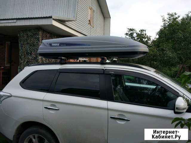 Автобокс Thule Pacific 600 (390 литров) в аренду Омск - изображение 1