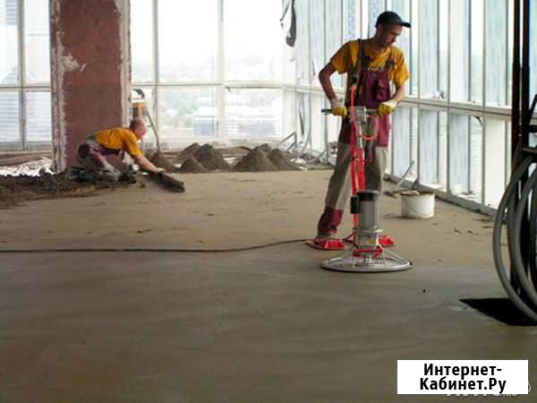 Устройство полусухой стяжки пола Сочи - изображение 1