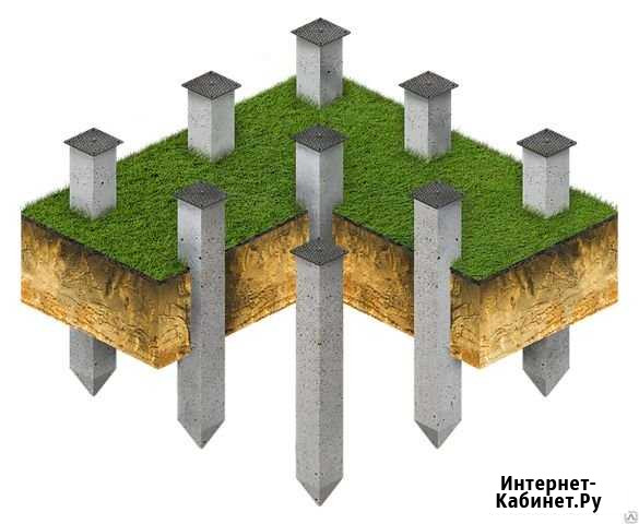 Фундамент на Ж/Б сваях Череповец - изображение 1