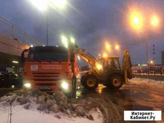 Уборка снега с погрузкой и вывозом Домодедово