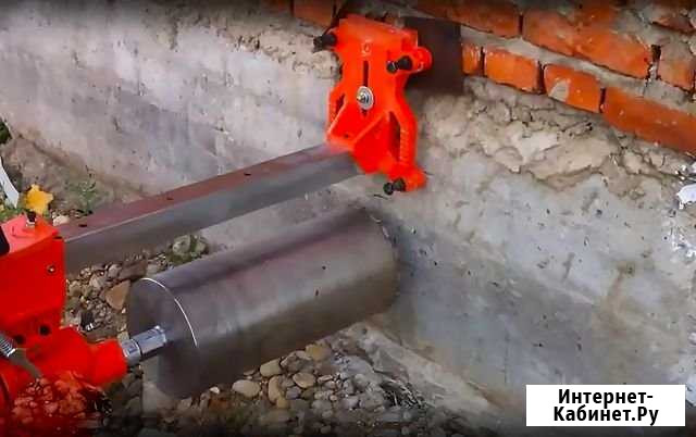 Бурение отверстий под сантехнику резка бетона Иркутск - изображение 1