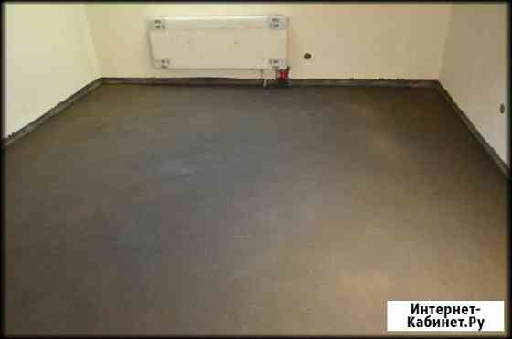 Полусухая стяжка пола Калининград