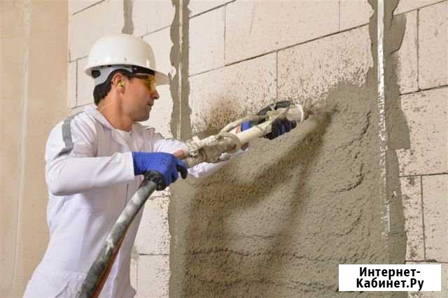 Штукатурка стен механизированная 220-380 вольт Казань - изображение 1