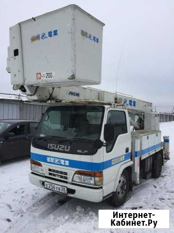 Аренда автовышки 15м и манипулятора 5тон Санкт-Петербург - изображение 1