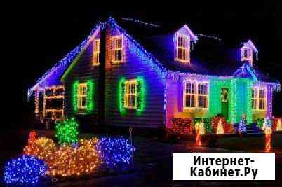 Украсим ваш Дом офис магазин кафе к Новому году Старый Оскол