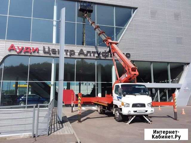 Аренда Автовышки японские корейские 16 18 22 28 32 Москва - изображение 1