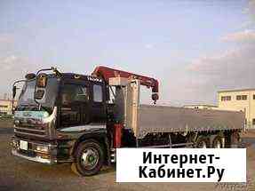 Услуги кран борта до 10 тонн Саянск
