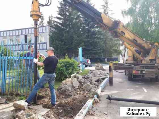 Аренда ямобура, винтовые сваи Челябинск