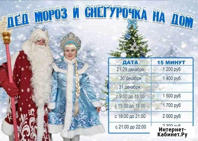 Дед Мороз и Снегурочка к вам домой Выкса - изображение 1