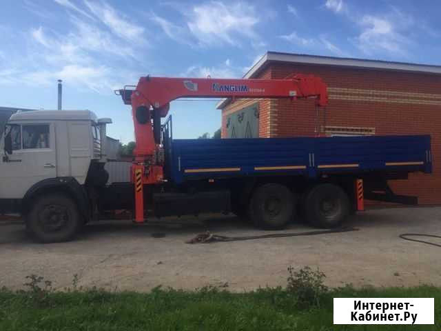 Камаз с манипулятором краном 7 тонн Кукмор - изображение 1