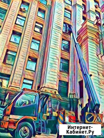 Аренда автовышки 22м с телескопической стрелой Москва - изображение 1