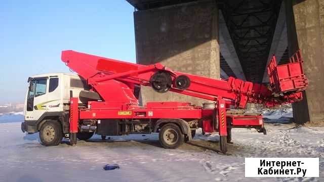 Аренда услуги Автовышка 45м Новосибирск - изображение 1