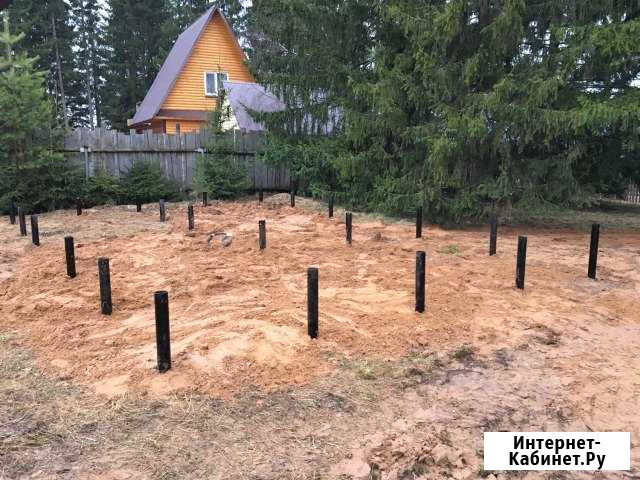 Сваи винтовые под ключ из нкт в березниках Березники - изображение 1