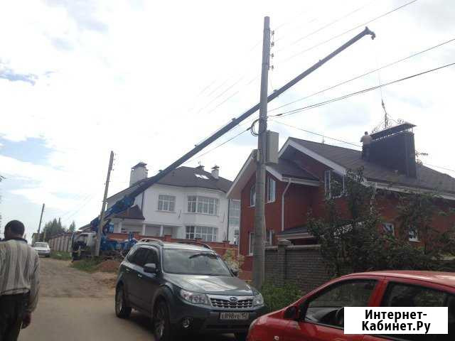 Аренда, услуги автовышки 28 метров телескоп Нижний Новгород - изображение 1