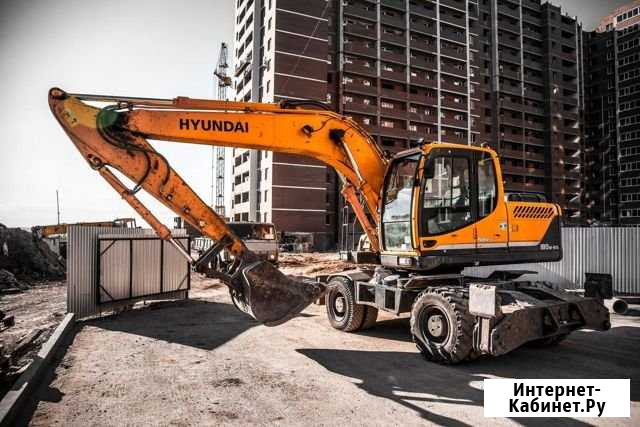 Экскаватор колесный Аренда Услуги Краснодар - изображение 1