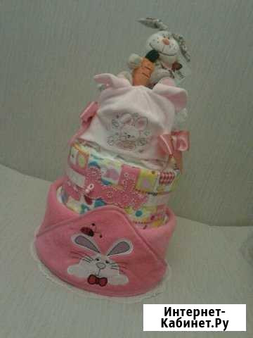 Пеку торты из памперсов для новорожденных Иркутск - изображение 1