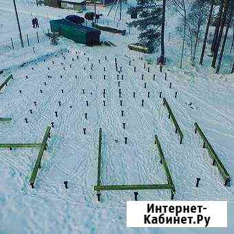 Фундаменты и заборы на винтовых сваях Санкт-Петербург