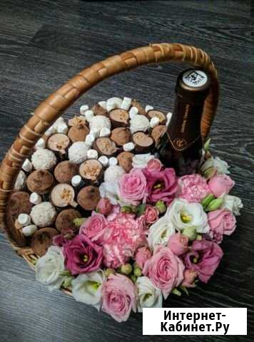 Вкусные букеты, подарки, корзинки Королев - изображение 1