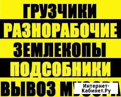 Грузчики. Разнорабочие. Вывоз строительного мусора Прокопьевск - изображение 1
