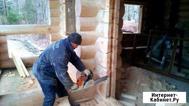 Отделка сруба, дома Кудрово - изображение 1