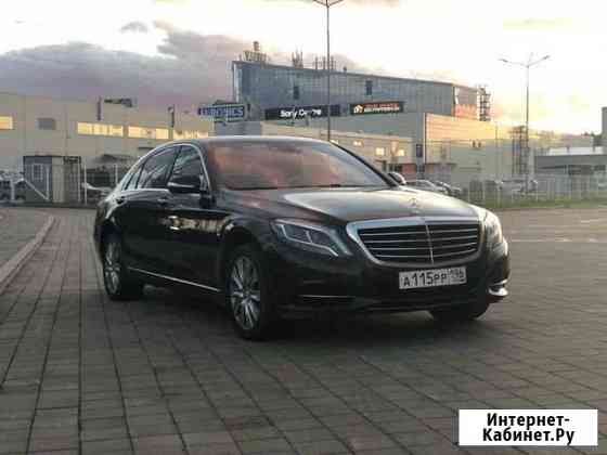 Mercedes Benz s-class w222 в аренду с водителем Москва