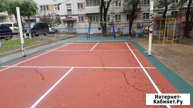 Травмобезопасное покрытие для детских площадок Хабаровск - изображение 1