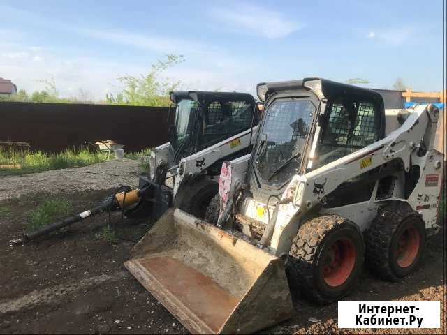 Услуги минипогрузчика Бобкэт (Bobcat) Бобкет S530 Краснодар - изображение 1