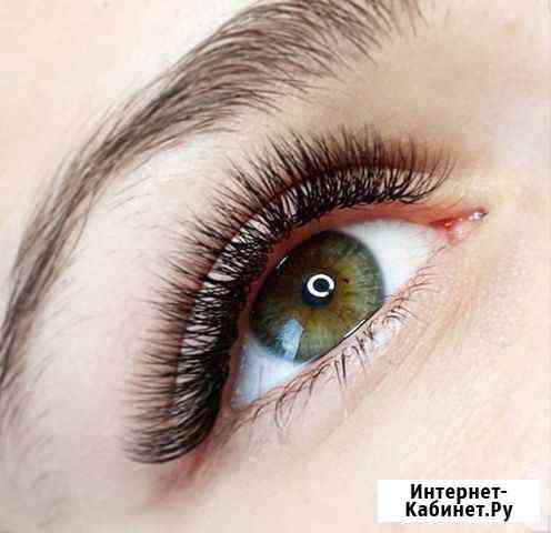 Наращивание ресниц + архитектура бровей в Подарок Калининград