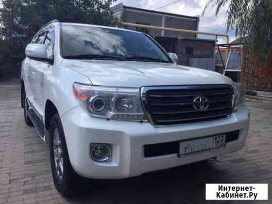 Аренда авто (Land Cruiser 200) с водителем Краснодар