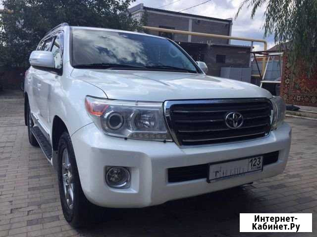 Аренда авто (Land Cruiser 200) с водителем Краснодар - изображение 1