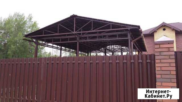 Навесы и заборы Старощербиновская - изображение 1