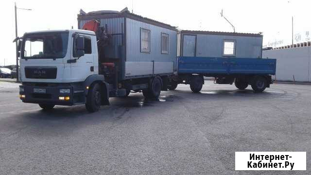 Манипулятор 20 тонн с прицепом в аренду Москва - изображение 1
