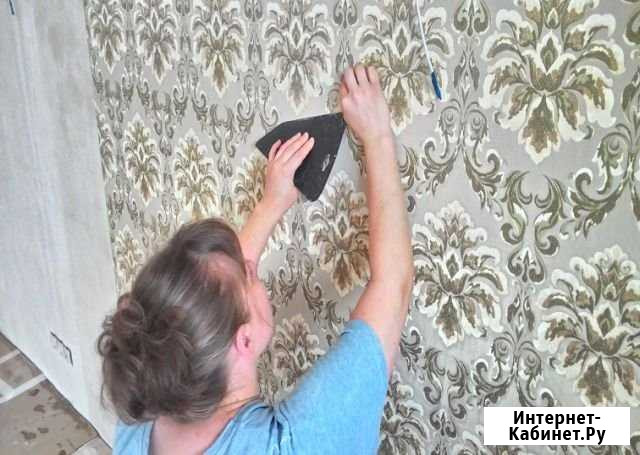 Поклейка обоев Астрахань - изображение 1