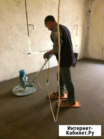 Полусухая стяжка пола машинным методом Калининград - изображение 1